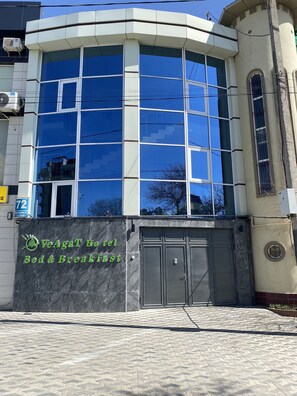 Fassade der Unterkunft