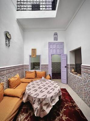 Living area - Dar mi yamna (Rabat)