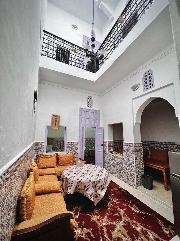 Living area - Dar mi yamna (Rabat)
