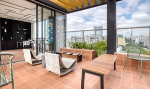 Terrace/patio - Tabas by Blueground Arvo Rebouças (São Paulo)