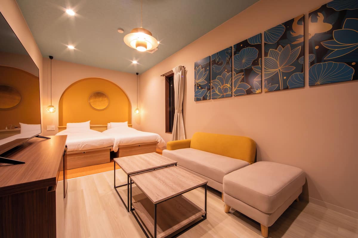 Superior-Villa, 1 Schlafzimmer, Nichtraucher, Badewanne | Kostenloses WLAN, Bettwäsche