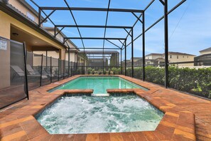 A heated pool - Well-stocked home with game room, enclosed pool, patio, & child-friendly items (Kissimmee)