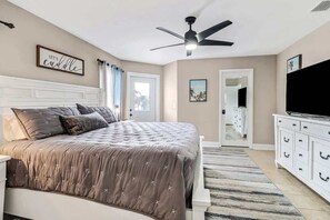 5 soverom, strykejern/-brett, wi-fi og sengetøy