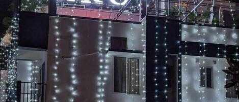 Blick von der Unterkunft