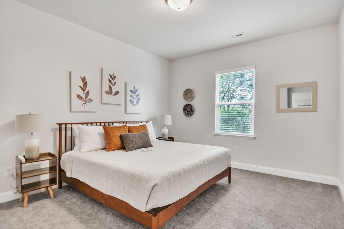 Photo 11 of Pet-Friendly 2BR Greer Home, King Beds & Fire Pit