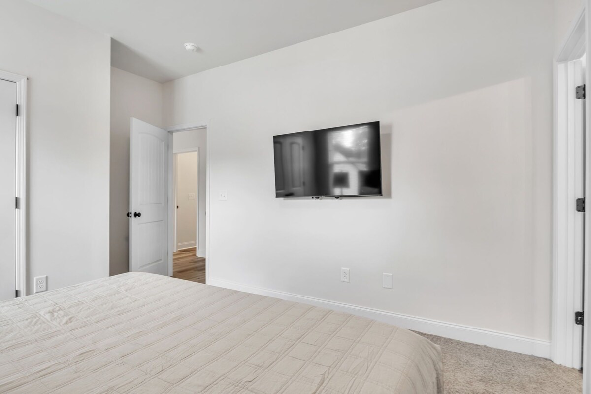 Photo 12 of Pet-Friendly 2BR Greer Home, King Beds & Fire Pit