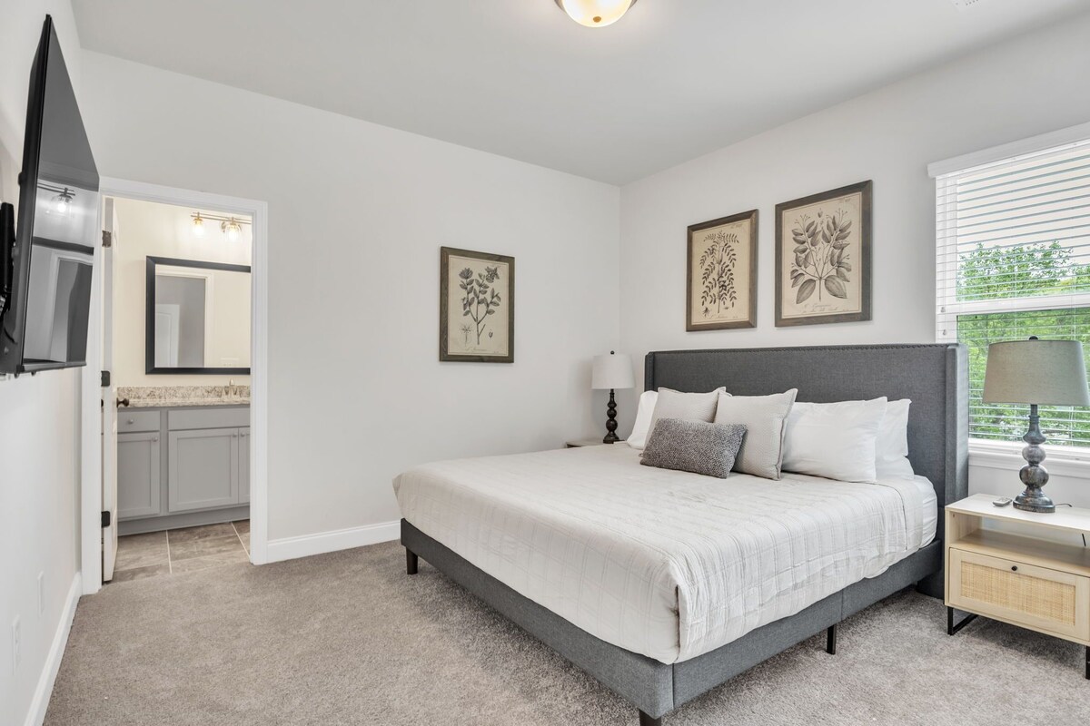 Photo 10 of Pet-Friendly 2BR Greer Home, King Beds & Fire Pit