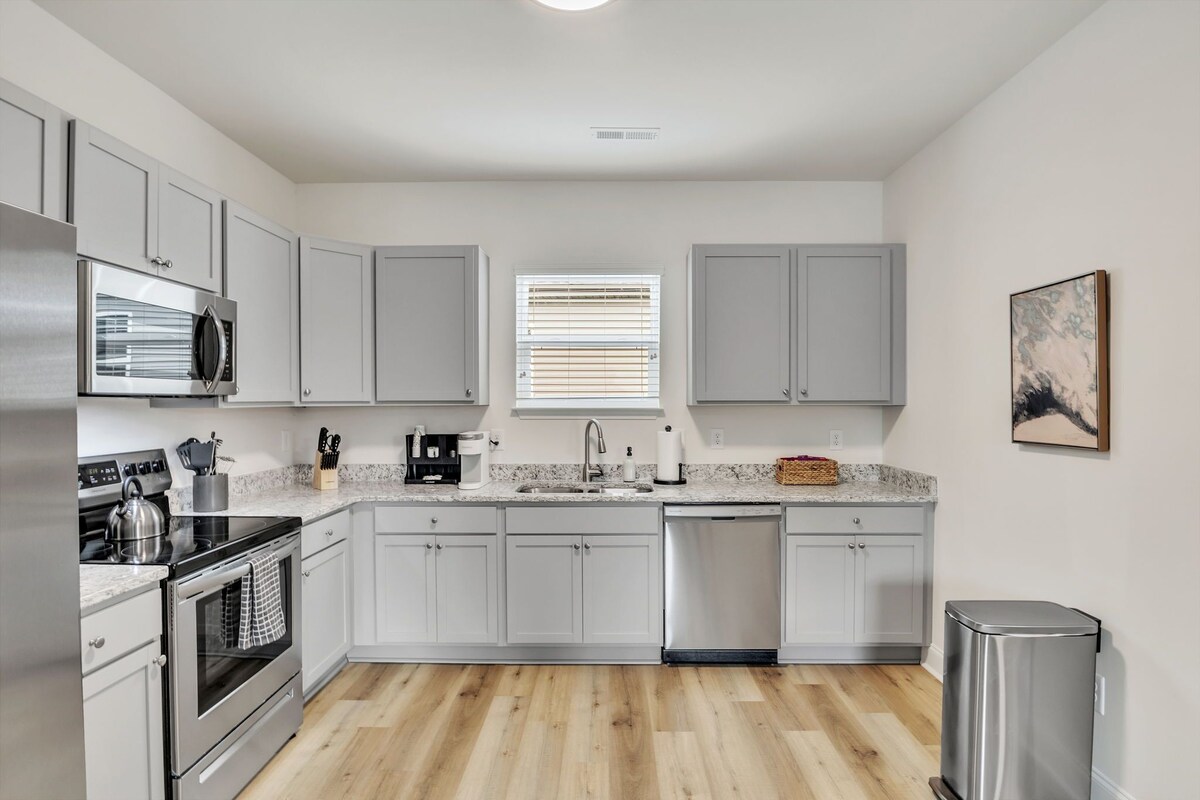 Photo 9 of Pet-Friendly 2BR Greer Home, King Beds & Fire Pit