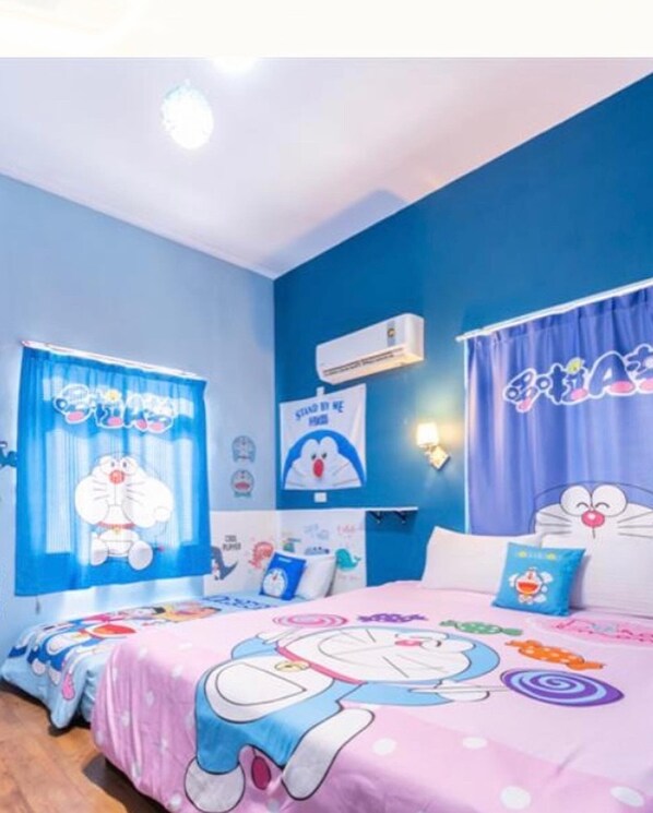 Classic Triple Room - Cartoon Family  Hotel (Hengchun)