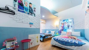 Elite Quadruple Room | Free WiFi - Cartoon Family  Hotel (Hengchun)