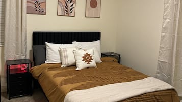 2 habitaciones, tabla de planchar con plancha y wifi gratis
