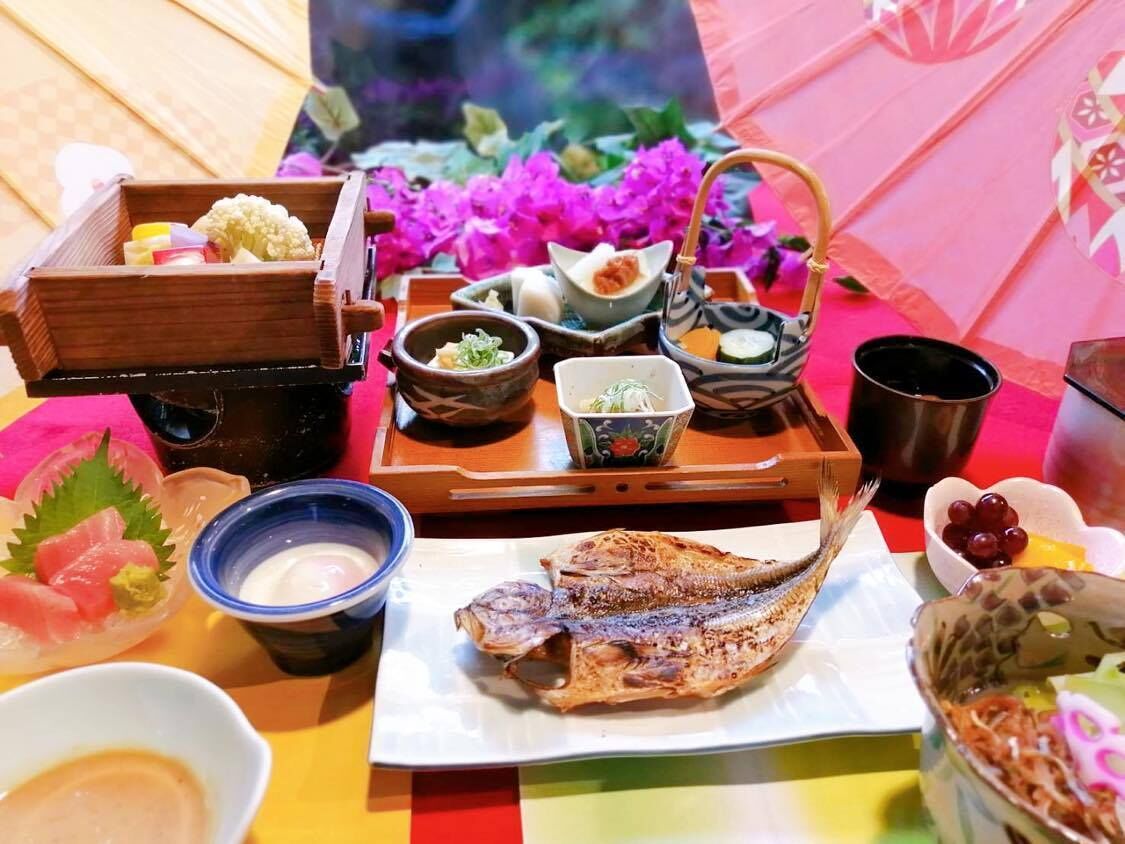 Daily Japanese breakfast for a fee