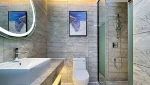 Bathroom - Yi Zhi Hotel Jiangnanxi Road subway Gz (Guangzhou)