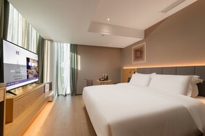 Free minibar, desk, blackout curtains, free WiFi - Yi Zhi Hotel Beijing Road subway station (Guangzhou)