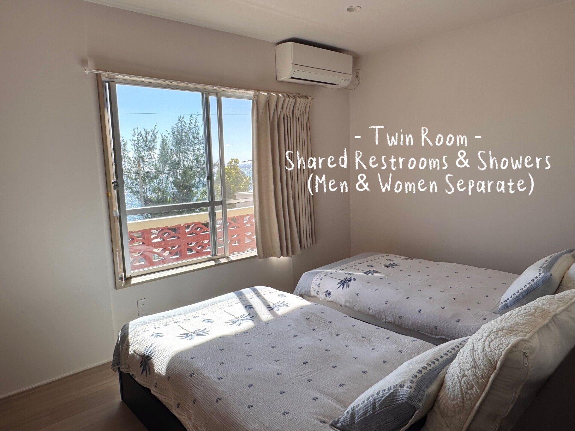 基本雙床房 | 免費無線上網、床單