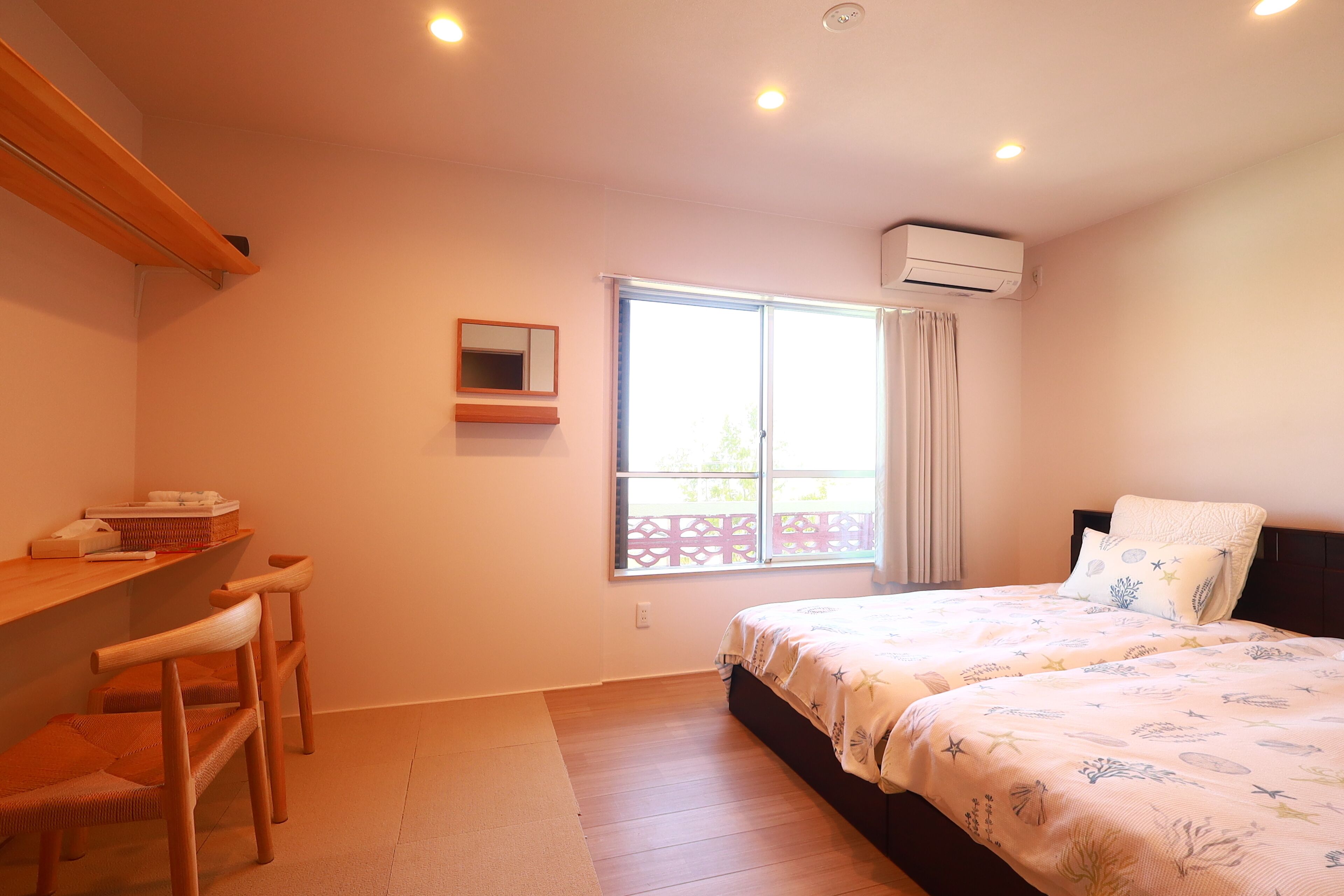 Basic Twin Room | Free WiFi, bed sheets