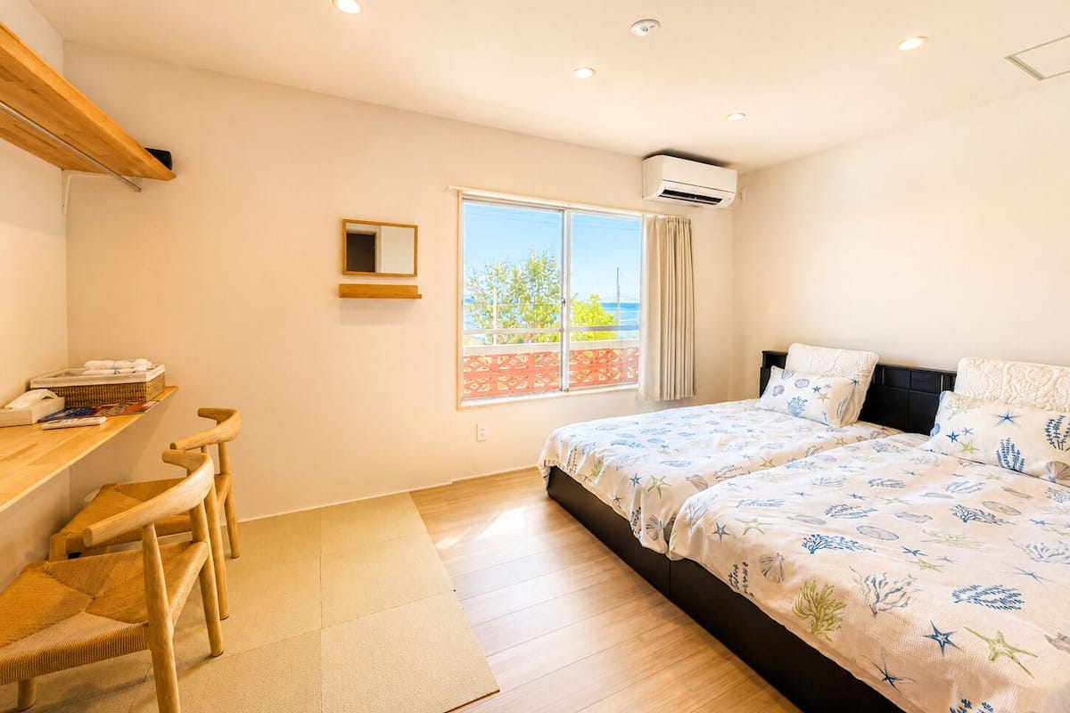 Chambre avec lits jumeaux | Wi-Fi gratuit, draps fournis