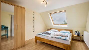 2 chambres, fer et planche Ă repasser, Wi-Fi gratuit, draps fournis