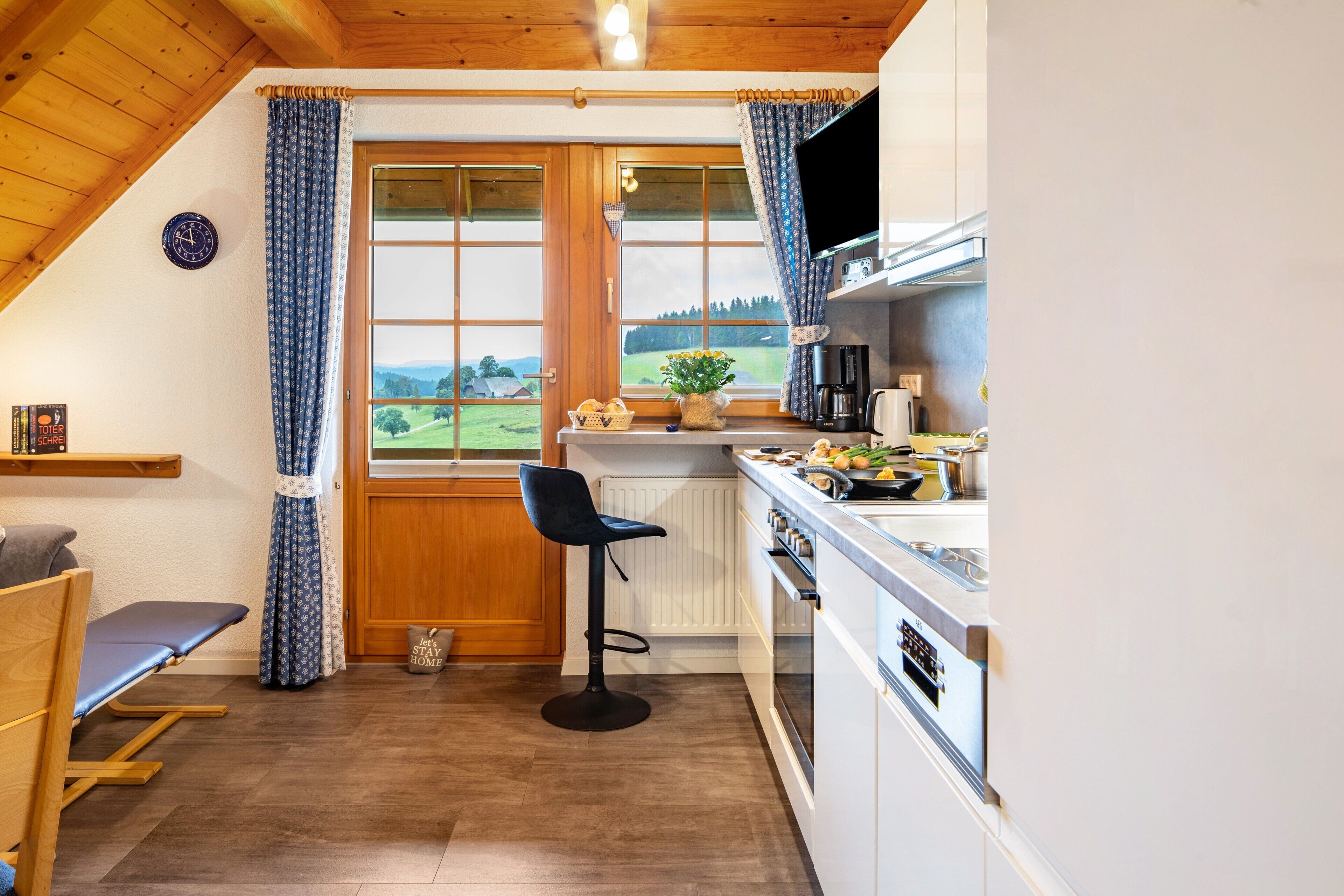 Kühlschrank, Ofen, Herdplatte, Geschirrspüler