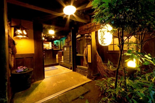 Façade de l’hébergement