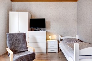 1 camera, Wi-Fi gratuito, lenzuola