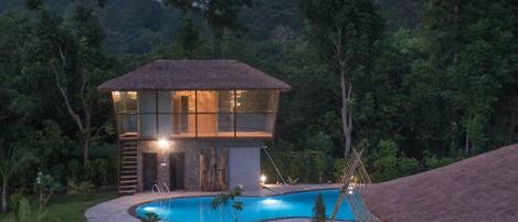 Näkymä majoituspaikasta