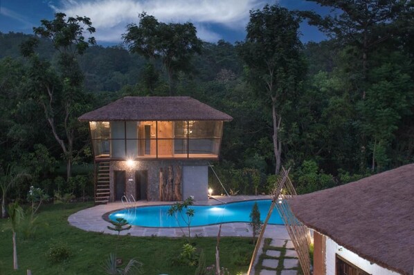 Utsikt fra overnattingsstedet