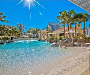 Indoor pool, a heated pool