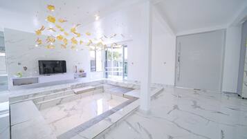Villa Luxe, vue lac | Coin séjour