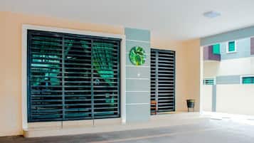 Fachada de la propiedad