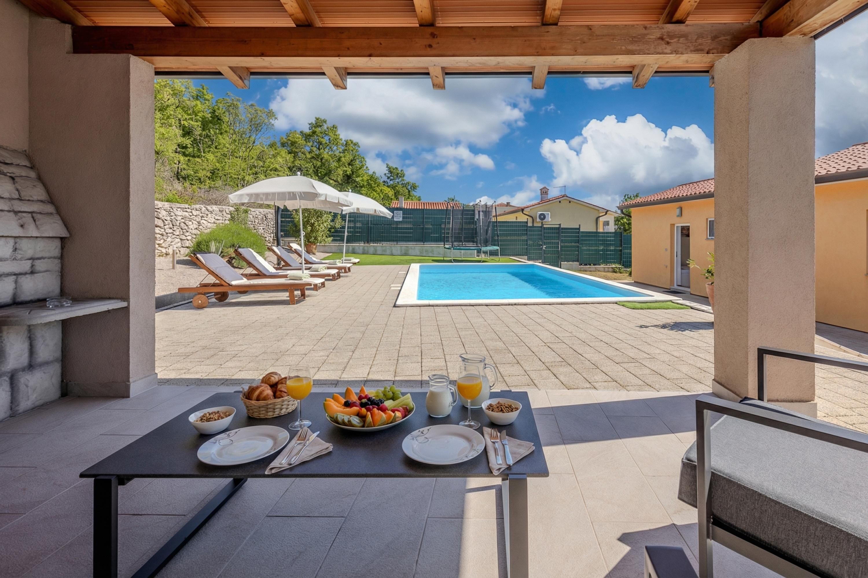 Familienhaus, Mehrere Schlafzimmer (Holiday Home Aurea) | Pool