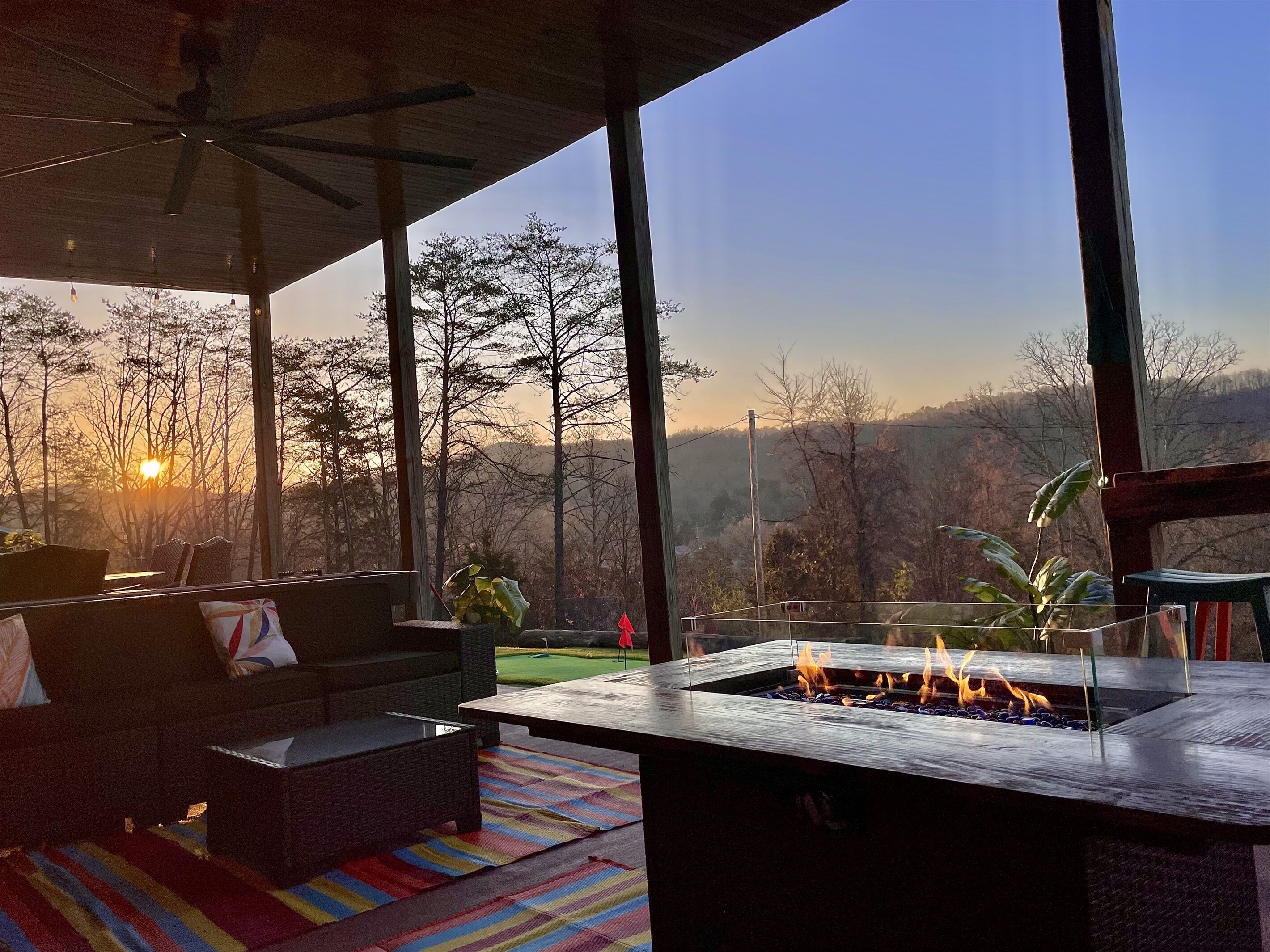 Enceinte de l’hébergement