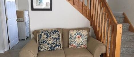 TV, fireplace, DVD player