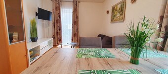 Ferienwohnung im 1. Obergeschoss, 65m², 2-5 Personen, Nichtraucher, Balkon