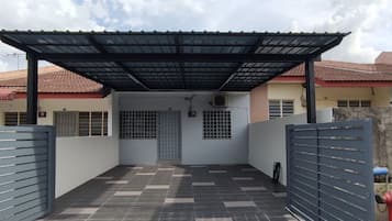 Overnatningsstedets facade