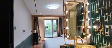 Family Suite, Multiple Beds, Non Smoking, Pets Not Allowed | Desk, laptop workspace, blackout drapes, iron/ironing board