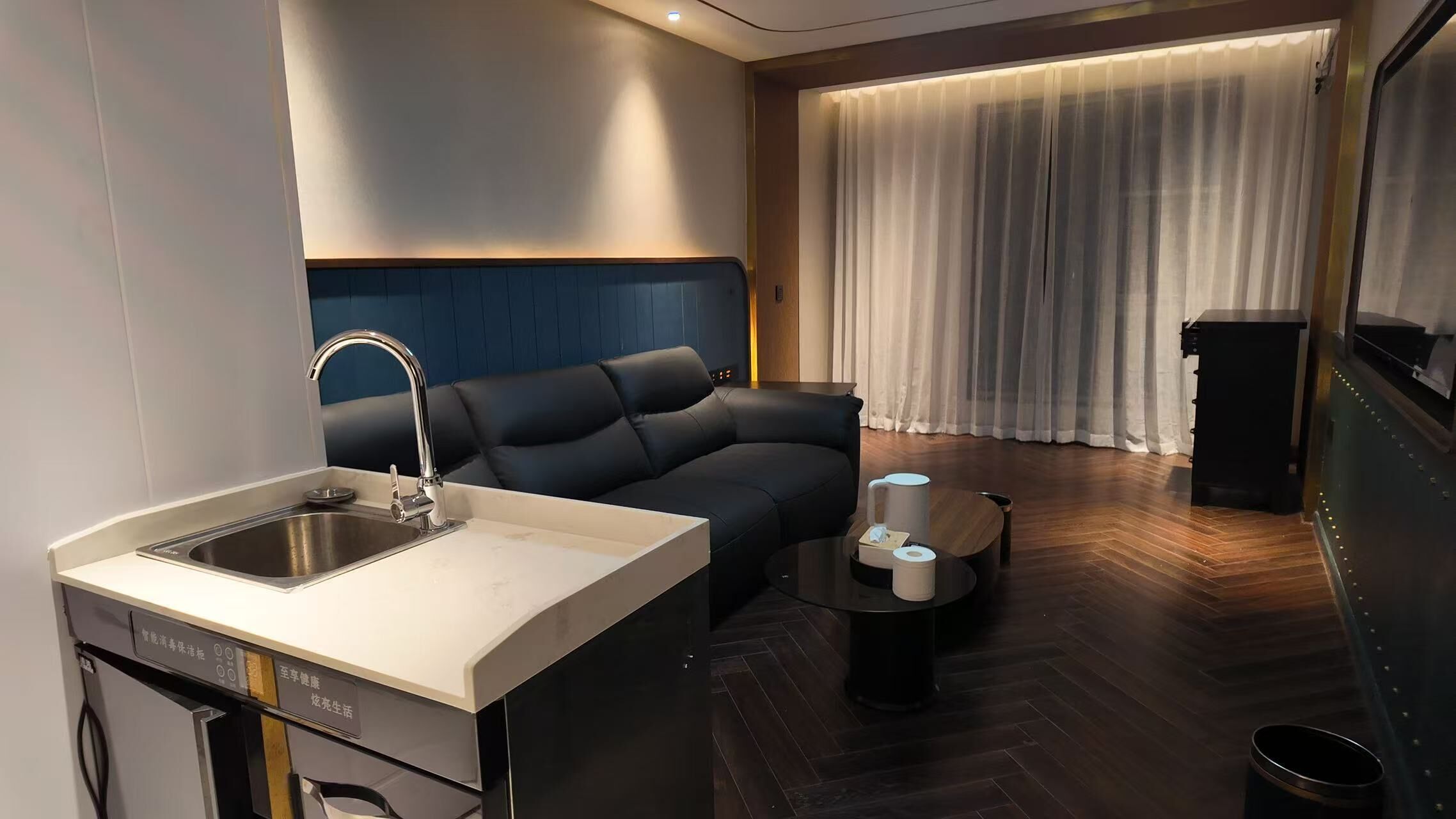 Family Suite, Multiple Beds, Non Smoking, Pets Not Allowed | Desk, laptop workspace, blackout drapes, iron/ironing board