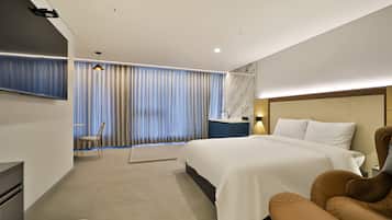 Chambre Double « Premier » | Rideaux occultants, Wi-Fi gratuit, draps fournis