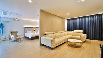 Familjesvit | 1 sovrum, mörkläggningsgardiner, gratis wi-fi och sängkläder