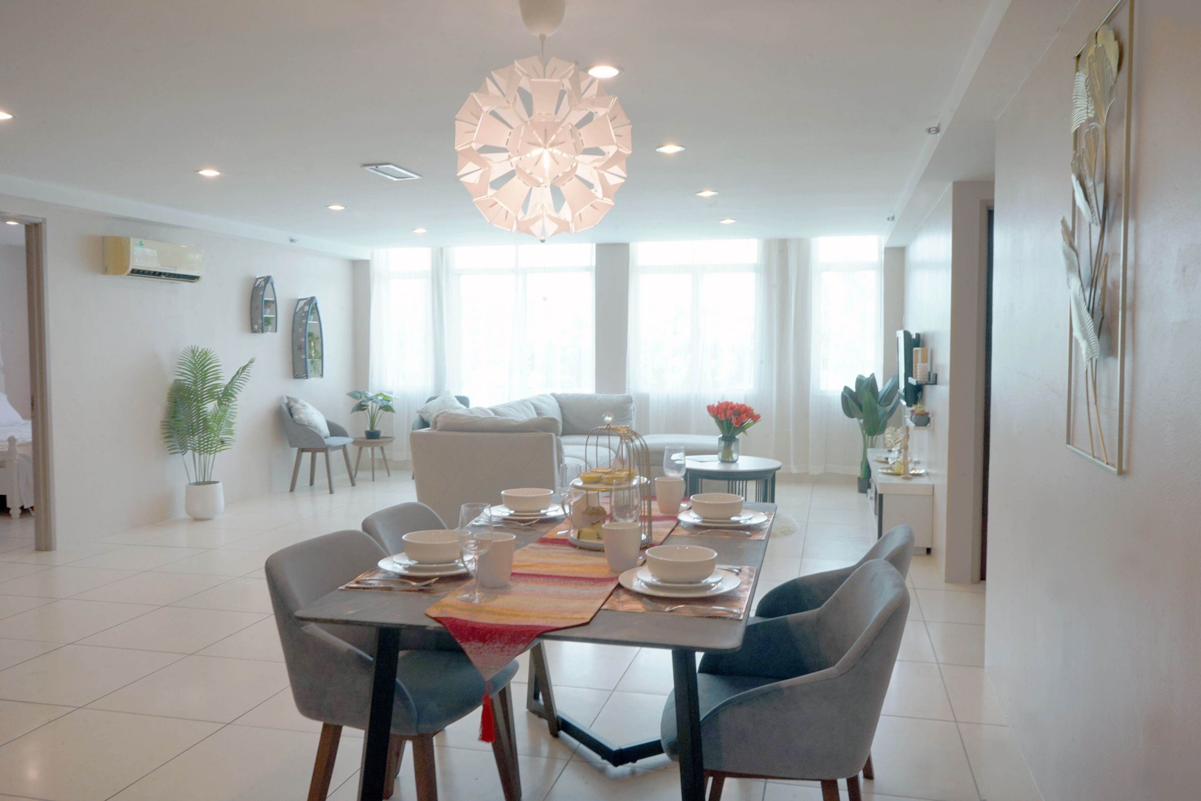 Leilighet – comfort, 4 soverom | Oppholdsområde | TV