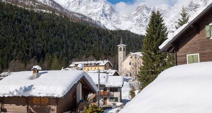 Agréable appartement pour 6 personnes avec TV, balcon, animaux admis et vue panoramique