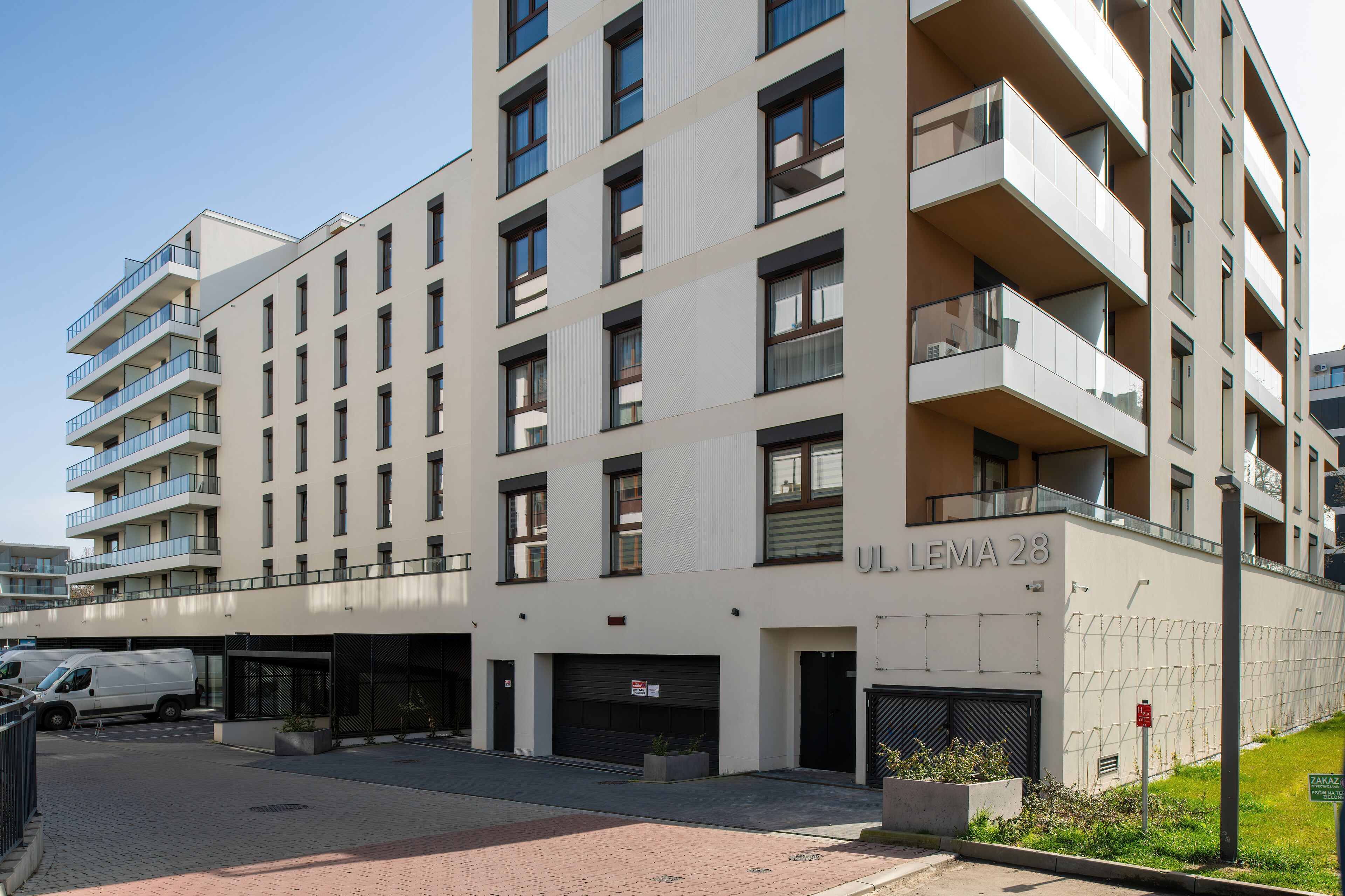 Overnatningsstedets facade