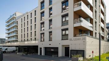 Overnatningsstedets facade