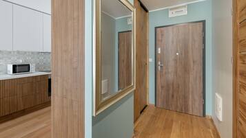 Apartamento, 1 quarto, sacada | 1 quarto, roupa de cama