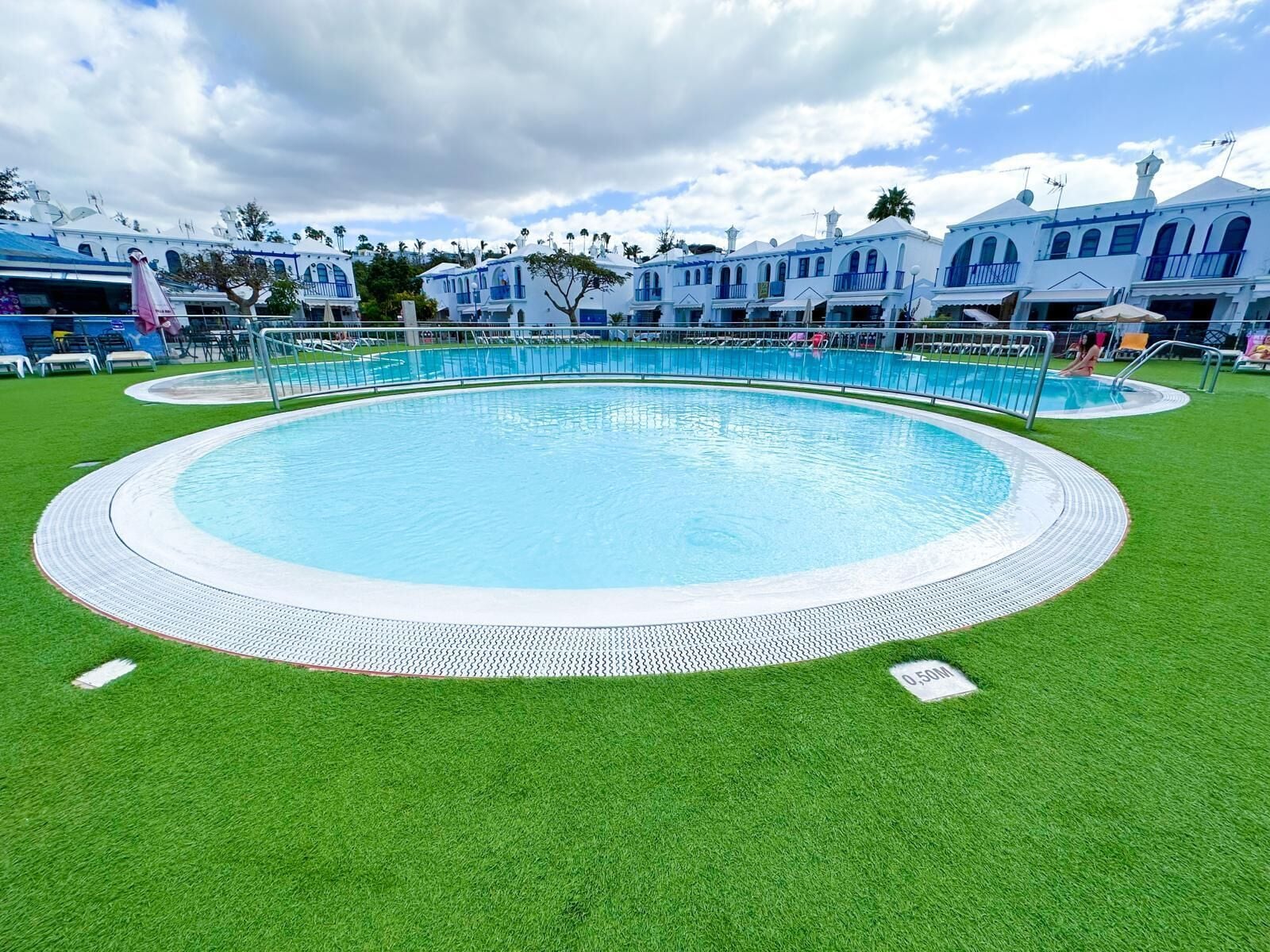 Alberca al aire libre 