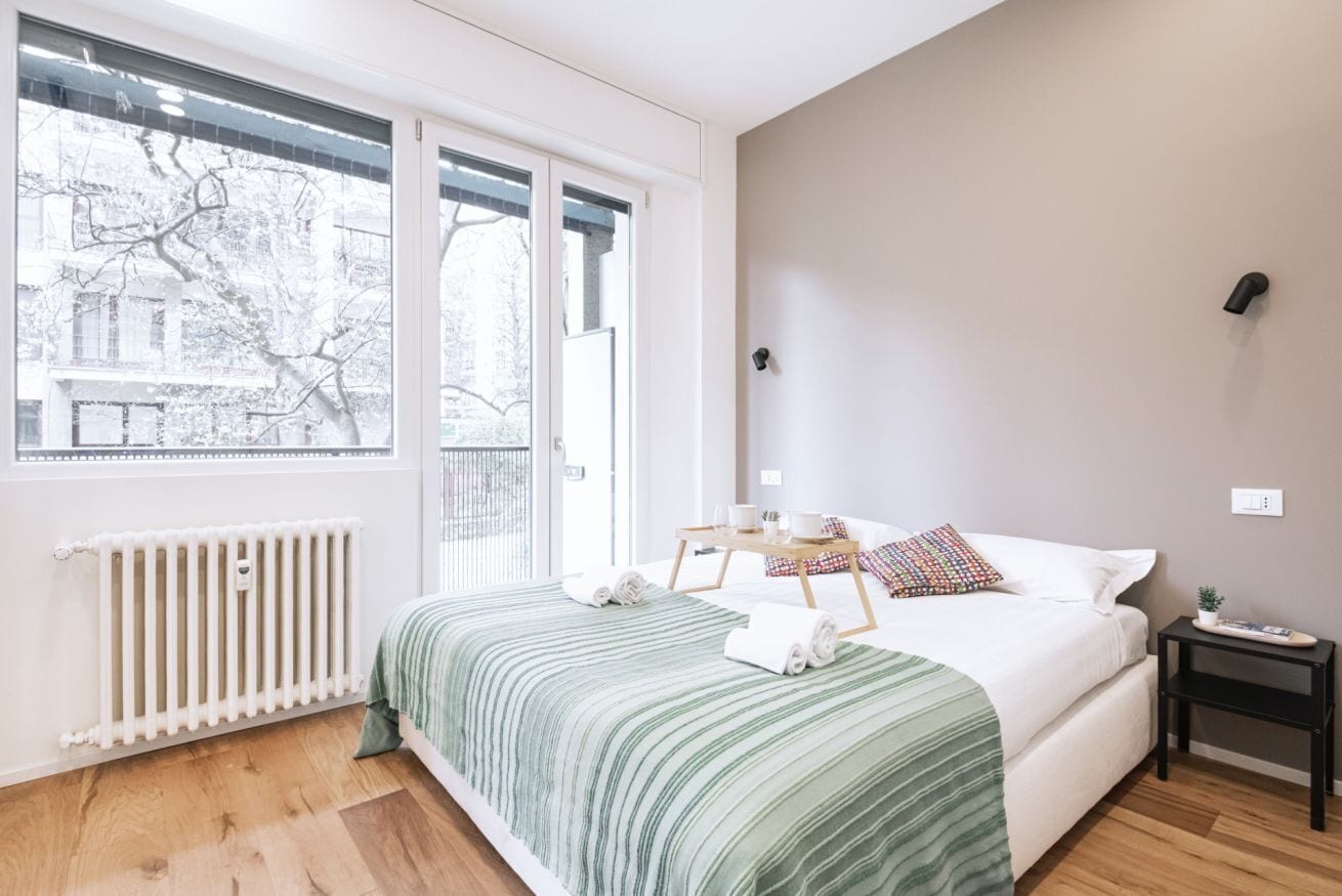 1 slaapkamer, een strijkplank/strijkijzer, wifi, beddengoed