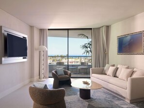 1 室のベッドルーム、エジプト綿のシーツ、高級寝具、羽毛の掛け布団