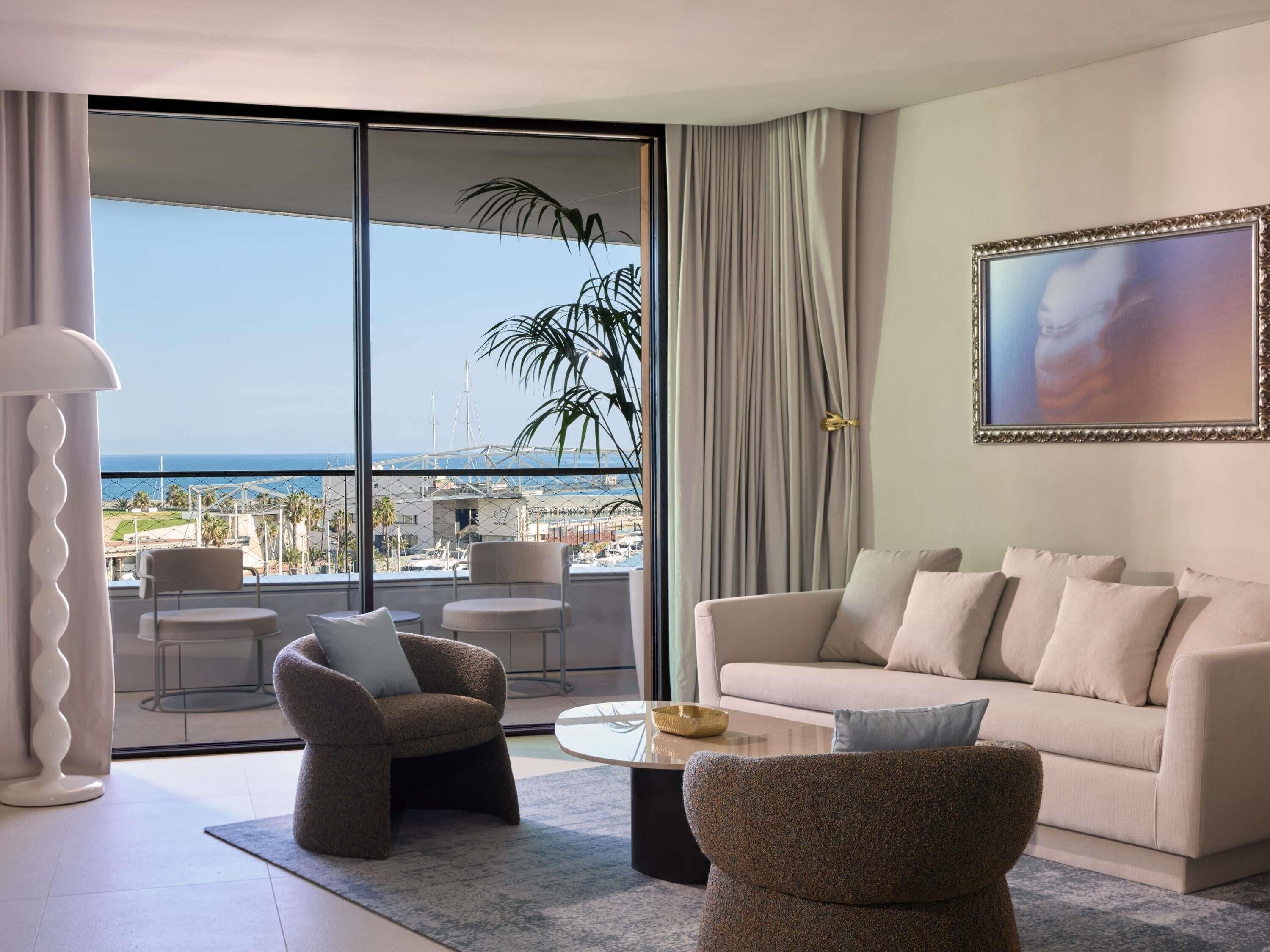 Appartement, 1 kingsize bed (Euphoria) | Lakens van Egyptisch katoen, luxe beddengoed, donzen dekbedden