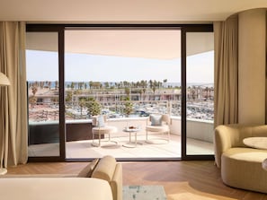 Studio, 1 King Bed, Marina View (Euphoria) | 1 bedroom, Egyptian cotton sheets, premium bedding, down comforters - SLS Barcelona (Sant Adria de Besos)