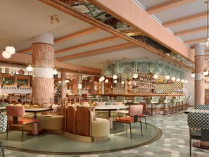 4 restaurants; breakfast, lunch, and dinner served - SLS Barcelona (Sant Adria de Besos)